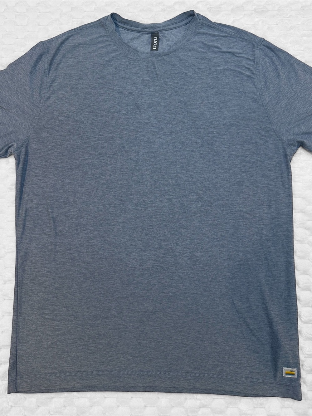 Vuori blue Crew Neck Short Sleeve Men's T-Shirt Size M